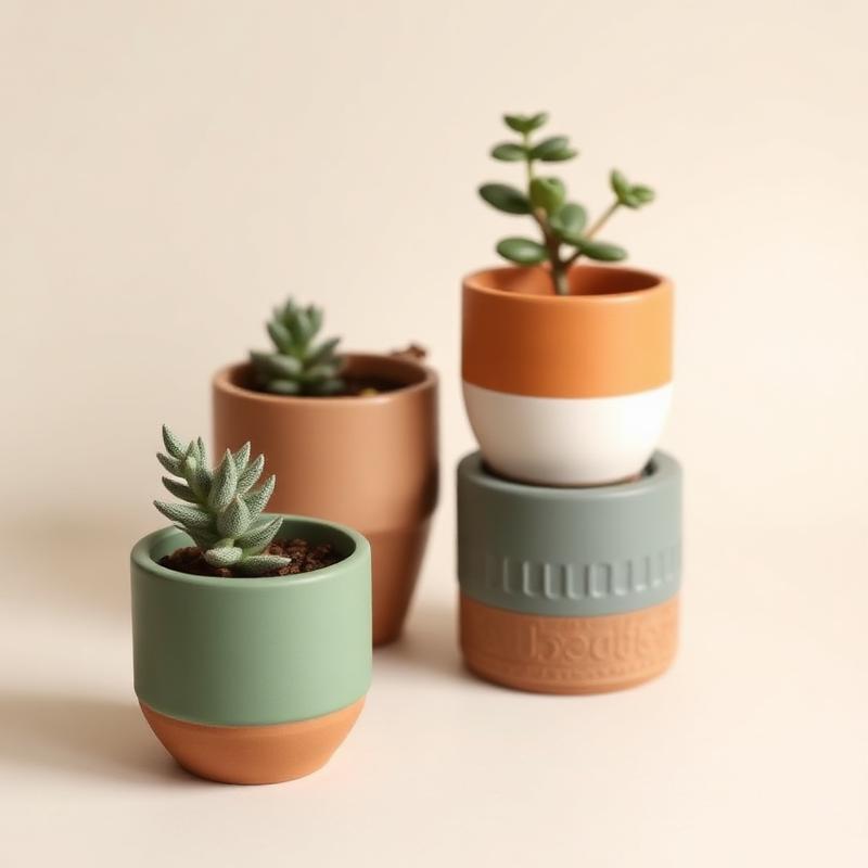 Terracotta Planter Trio