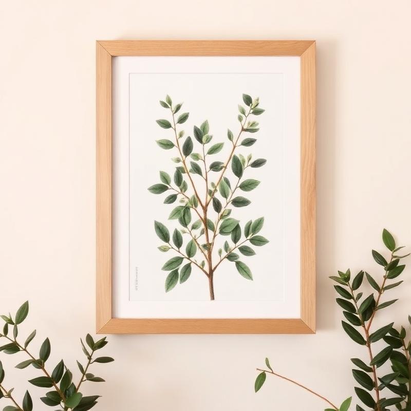 Framed Eucalyptus Print A3